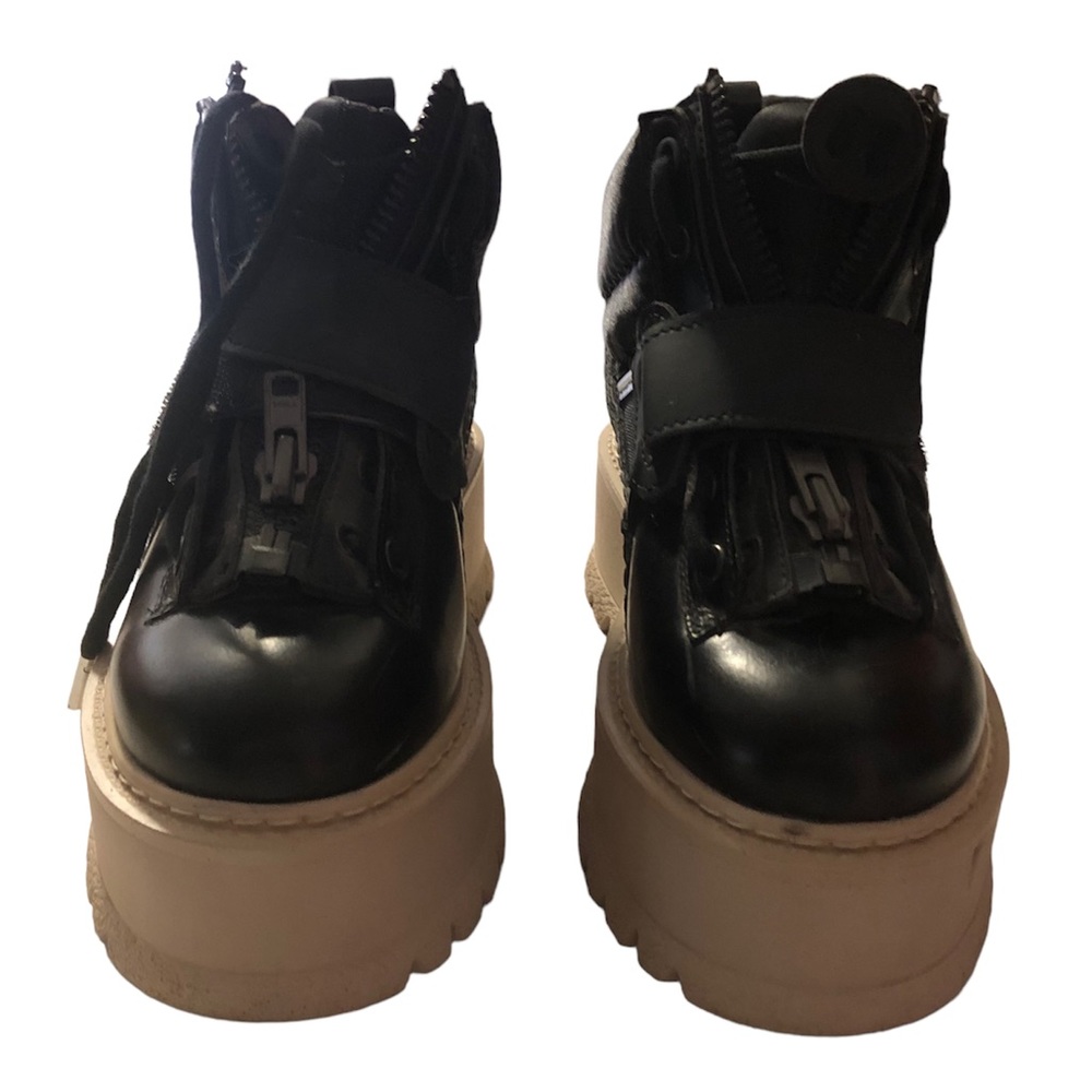 Puma Fenty Rihanna black platform boots size 6.5